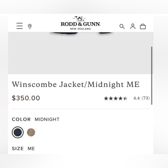 Rodd & Gunn Midnight Blue Winscombe Rain Travel Blazer - Picture 9 of 15